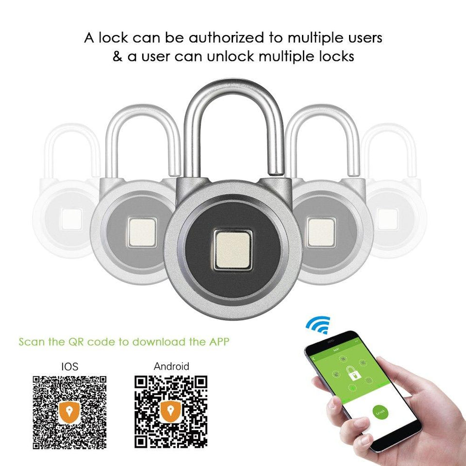 Smart Fingerprint Lock - One Level 